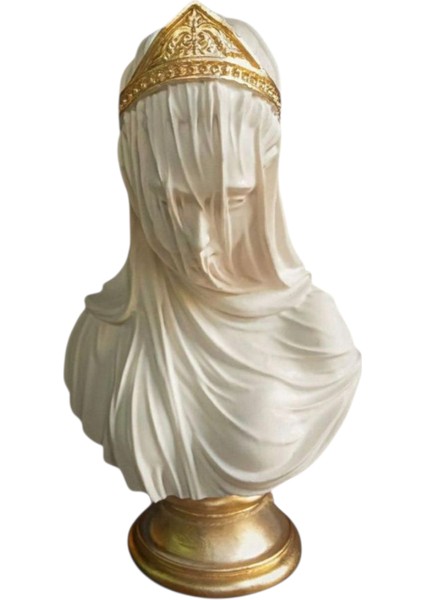 Dekoratif Duvaklı Kadın Büst fiyatları