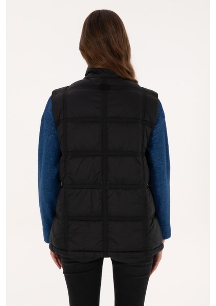 Kadın Siyah Yelek (Dokuma) 50308632-VR046 indirimleri