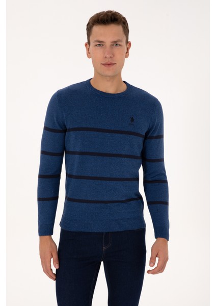 Erkek Açık Lacivert Kazak /triko 50314976-VR059