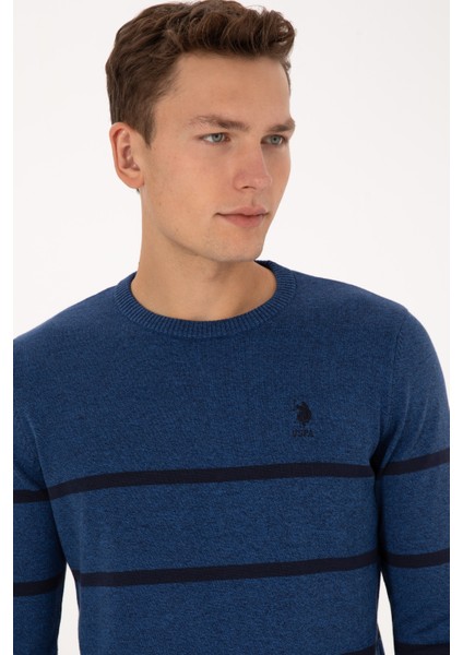 Erkek Açık Lacivert Kazak /triko 50314976-VR059 fiyatları