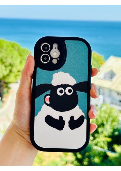 Aksesuar 12 ve 12 Pro ile Uyumlu Kaplama Tasarımlı Yumuşak Silikon Kamera Korumalı Kılıf