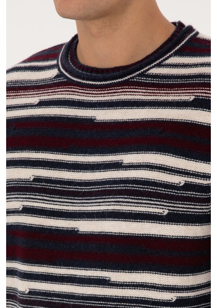 Erkek Mürdüm Kazak /triko 50308332-VR074