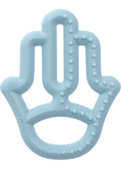 Silikon Diş Kaşıyıcı Annenin Eli Mavi 1 Adet