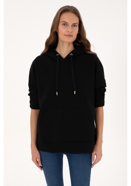 Kadın Siyah Sweatshirt 50314938-VR046 modelleri