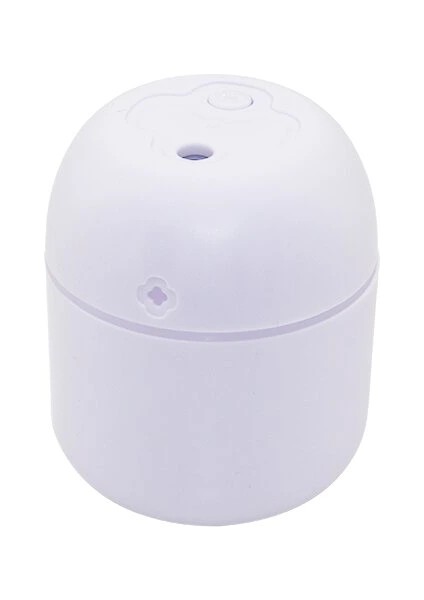 Klasik 220ML Mini USB Şarj- Işıklı Hava Nemlendirici -Buhar Makine -Koku Giderici (4887)