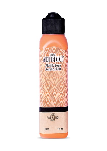 Artdeco Akrilik Boya 140 ml Pas Rengi 070R-3033