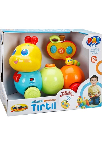 Müzikli Oyuncu Tırtıl 1 Adet