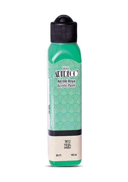 Artdeco Akrilik Boya 140 ml Yeşil 070R-3612 fiyatları