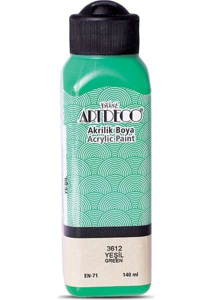 Artdeco Akrilik Boya 140 ml Yeşil 070R-3612 modelleri