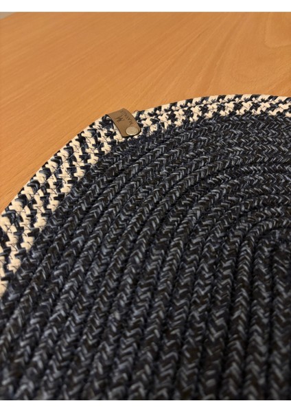 Herakles Amerikan Servis El Yapımı Pamuklu Natural Jüt Örme Desenli Runner 30X80 modelleri