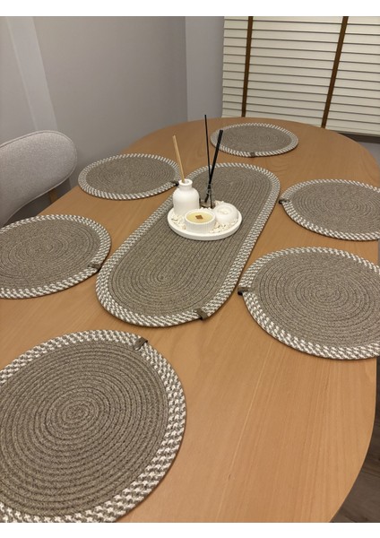 Herakles 6 Adet Supla+Runner Set 33 cm -Amerikan Servis Hasır modelleri