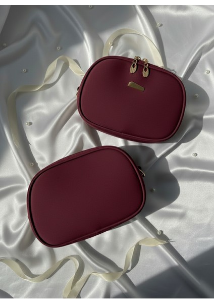 Bordo Çok Bölmeli Çanta fiyatları