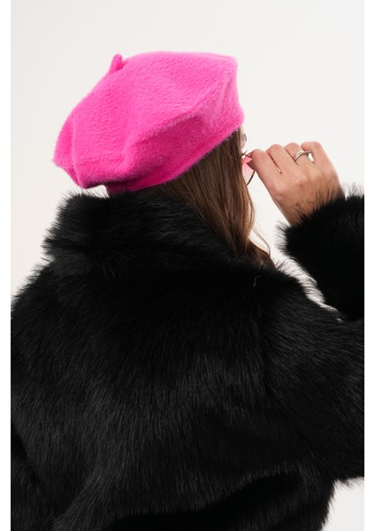 Peluş Ressam Şapkası (Bere)