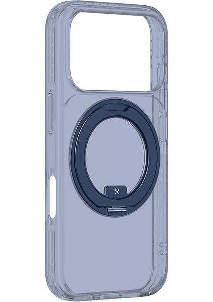 iPhone 17 Pro Max Uyumlu Kılıf M-Safeli Airbag Standlı Amazingthing Titan Pro Magspin Kapak Mavi fırsatları