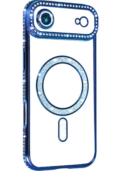 Nrzsnt Newface Apple Iphone 17 Air Joke Simli Magneticsafe Kılıf - Mavi fiyatları