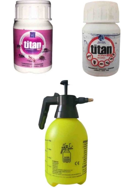 Max 50ML Kokusuz/titan Super Me 50ML Kokulu Haşere Ilaçları/2lt Pompa