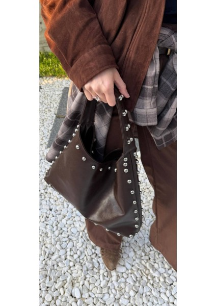 Siyah Renk Droplu El ve Omuz Çantasi fırsatları