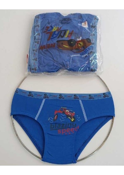 Baskılı Erkek Çocuk Slip Külot