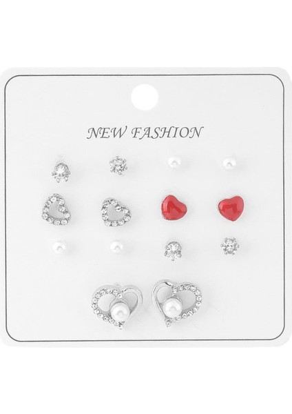 Bijuteri Set Küpe Silver