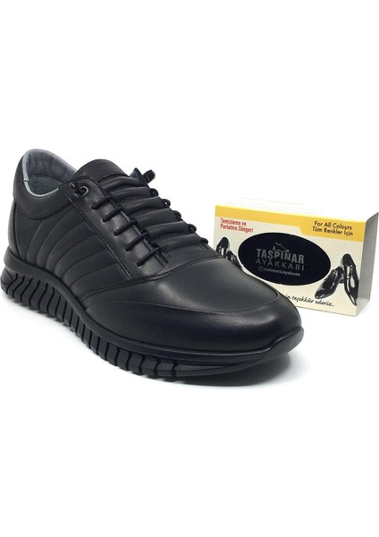 Lisans %100 Hakiki Deri Ortopedik Erkek Kışlık Kauçuk Kaymaz Taban Rahat Günlük Yeni Sezon Ayakkabı 40-44