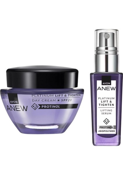 Anew Platinum Lifting Serum 30ML & Gündüz Kremi SPF20 Ikili Set