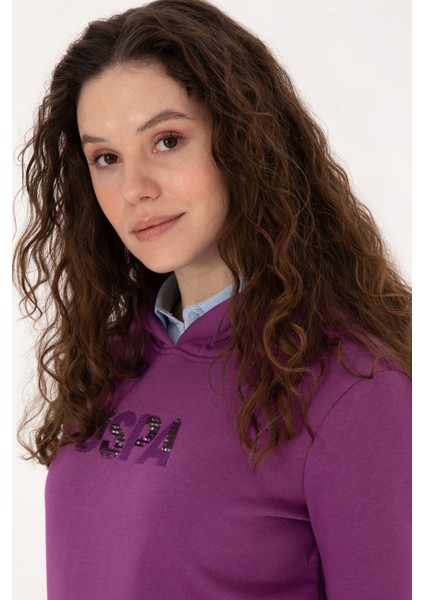 Kadın Menekşe Sweatshirt 50307711-VR037 fiyatları