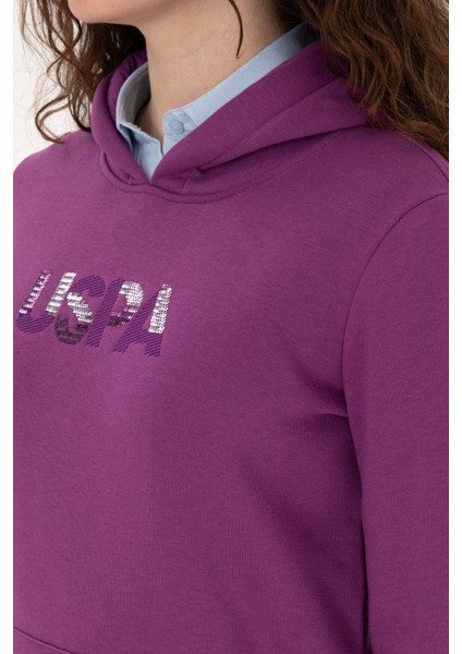Kadın Menekşe Sweatshirt 50307711-VR037