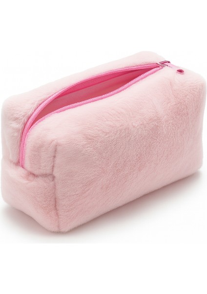 Peluş Yumuşacık Makyaj Çantası - Kozmetik Organizeri fırsatları