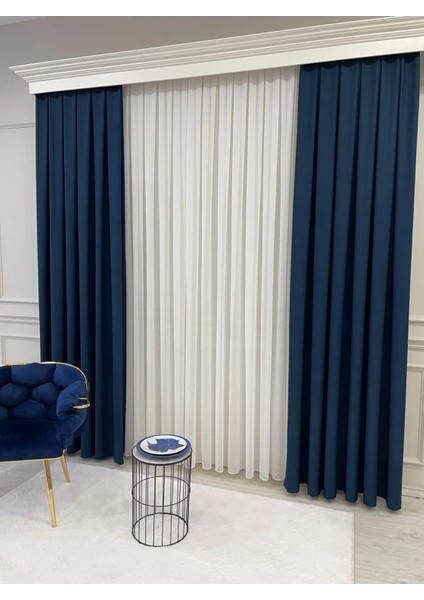 Keten Laciver Rengi 1/2,5 Normal Pile Kalın Tek Kanat Fon Perde modelleri