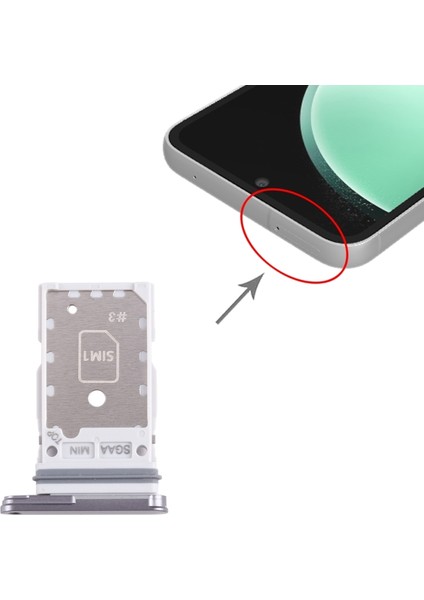 Samsung S23 Fe Uyumlu Sim Tepsisi Sim Kart Yuvası