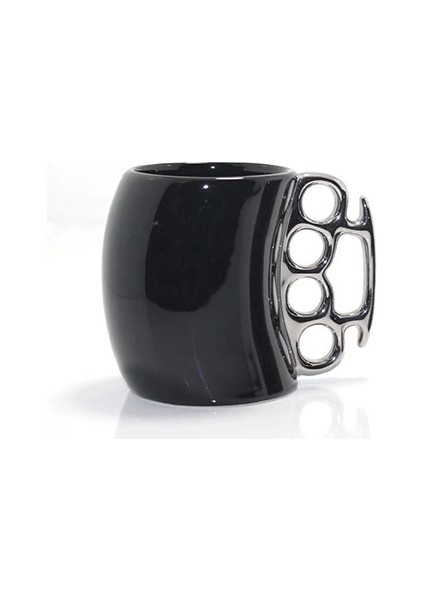 Porselen Muşta Tasarımlı Kupa Bardak AALK2383