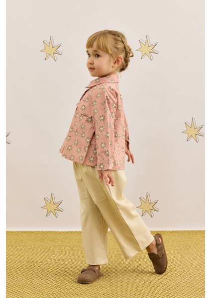 Yıldız Desen Gömlek Pembe modelleri