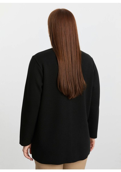 Siyah Kadın Hırka 25KSL4161 modelleri