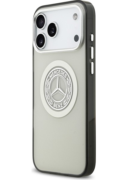 iPhone 17 Pro Max Kılıf Mercedes Benz Lisanslı M-Safeli Çift Katmanlı Pc Nostaljik Yıldız Kapak Gri fiyatları