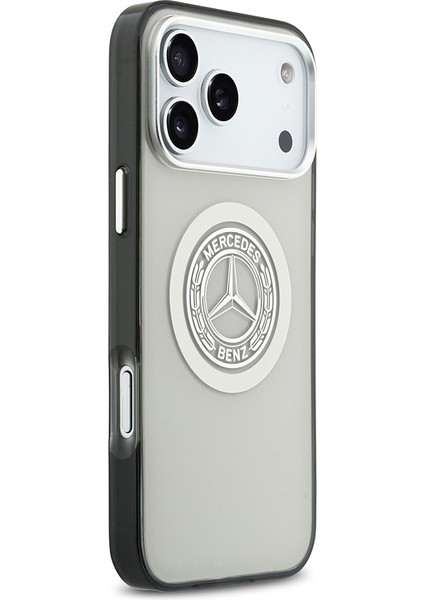 iPhone 17 Pro Max Kılıf Mercedes Benz Lisanslı M-Safeli Çift Katmanlı Pc Nostaljik Yıldız Kapak Gri fırsatları