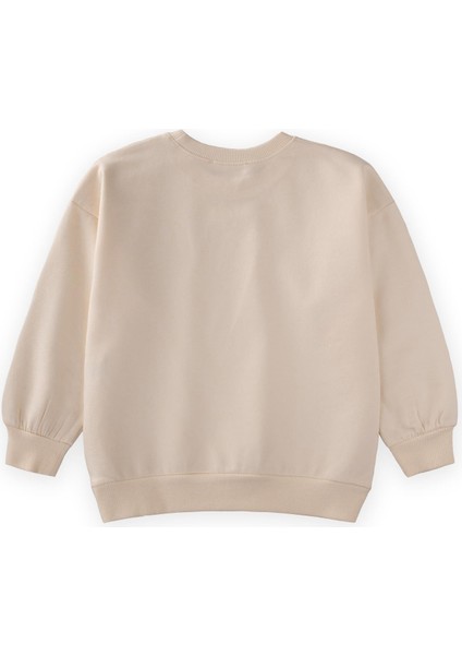 Pullu Sweatshirt 2-10 Yaş Ekru fiyatları