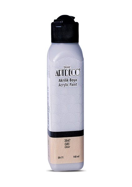 Artdeco Akrilik Boya 140 ml Gri 070R-3647 fiyatları