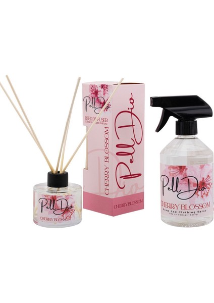 Kiraz Çiçeği Bambu Çubuklu Ortam Ev Oda Salon Koku Kokusu ve Oda Parfümü 120 ml indirimleri