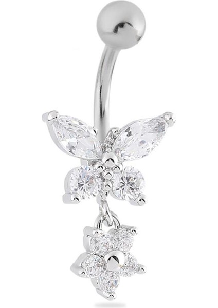 Çelik Göbek Piercing