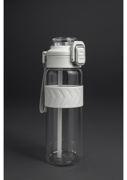 H2O - Kilitli Kapaklı Tritan Suluk 1000 ml Bpa Içermez, Sızdırmaz, Dayanıklı Spor ve Günlük Matara