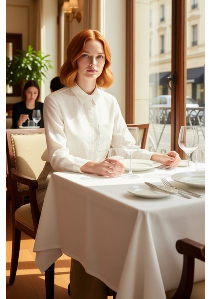 Kadın Geniş Kalıp Dokuma Gömlek Fonksiyonel Dayanıklı Kaliteli Konforlu Estetik Premium Şık fiyatları