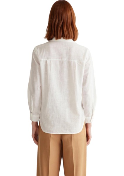 Kadın Geniş Kalıp Dokuma Gömlek Fonksiyonel Dayanıklı Kaliteli Konforlu Estetik Premium Şık indirimleri