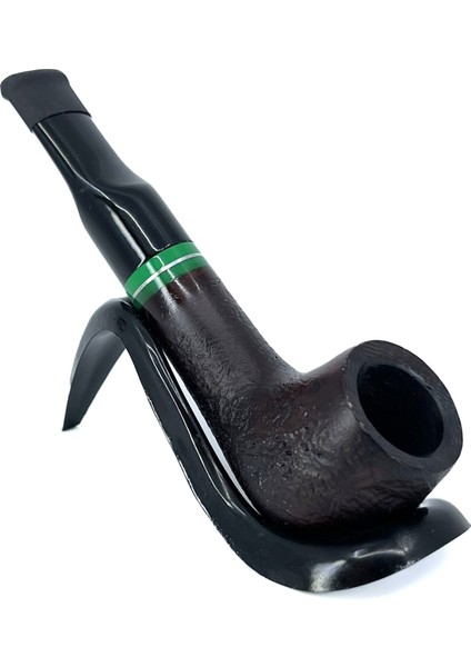 Işlemeli El Yapımı Gül Kökü (Briar) Mini Pipo 9mm Filtreli - Model No: 12 fırsatları