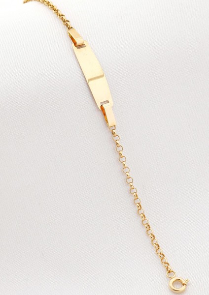 Altın Bebek Künye Bileklik