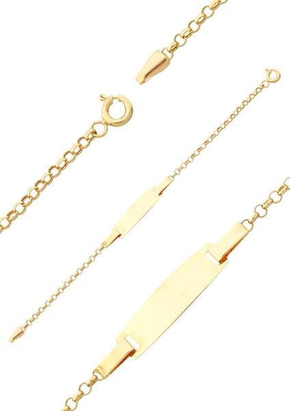 Altın Bebek Künye Bileklik fiyatları