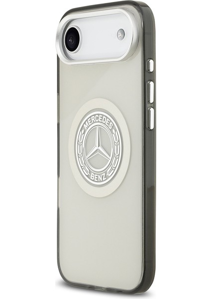 iPhone 17 Air Kılıf Mercedes Benz Lisanslı M-Safeli Çift Katmanlı Pc Nostaljik Yıldız Kapak Gri fiyatları