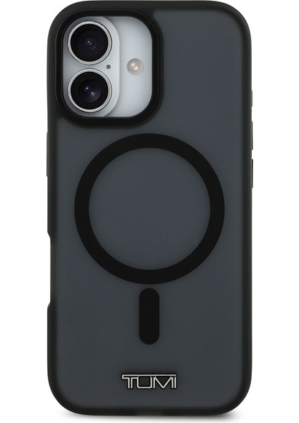 iPhone 17 Uyumlu Kılıf Tumı Orjinal Lisanslı M-Safe Şarj Özellikli Buzlu Transparan Kapak Siyah modelleri