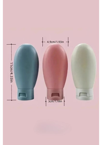 Premium Ürün Özel Çantalı Taşınabilir Tatil Seyahat Plaj Deniz Makyaj Krem Sprey Banyo Seti 3 Parça fırsatları