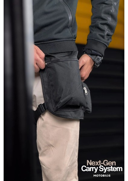 E-27 Motosiklet Bacak Çantası Motorcu Çantası Motosiklet Çantası Geniş Kalıp