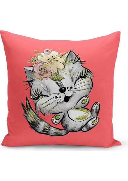 Çocuk Bebek Odası Dijital Baskılı Kırlent Kılıfı